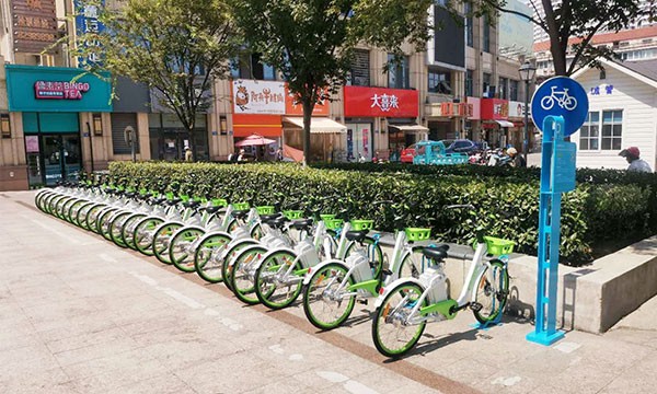 金坛区公共自行车本月底完成升级改造，今年将投放5000辆共享助力车