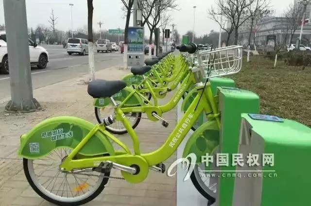 民权县绿色出行新“奇葩”