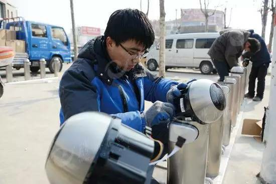 好消息！滕州公共自行车二期项目开始施工