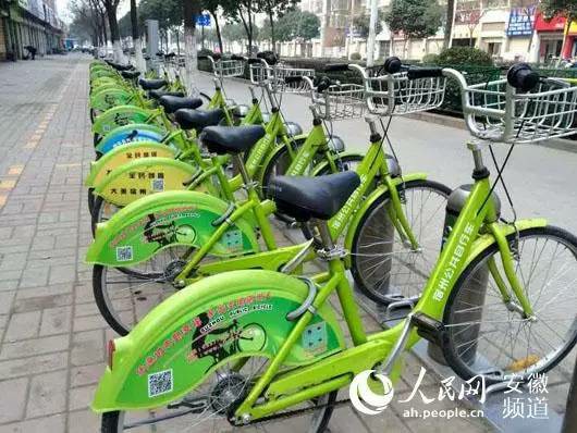 宿州公共自行车受称赞 成市民绿色出行好“搭档”