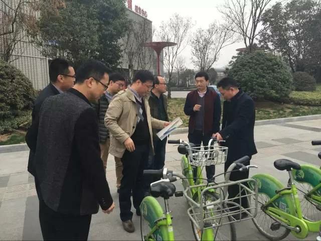 “徐州市公共自行车项目”参加2015年度省级城乡一体化项目验收，获得好评