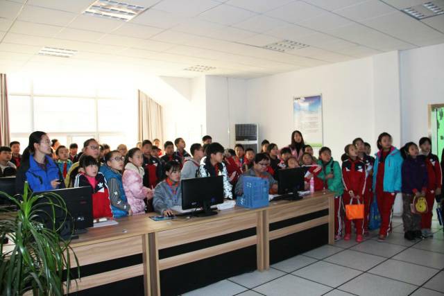 百余名小学生参观潍坊分公司——爱护公共自行车，从小做起