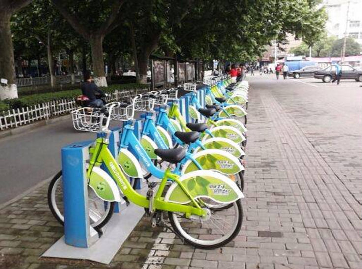 马鞍山公共自行车“两周岁” 市本级办卡近9万张