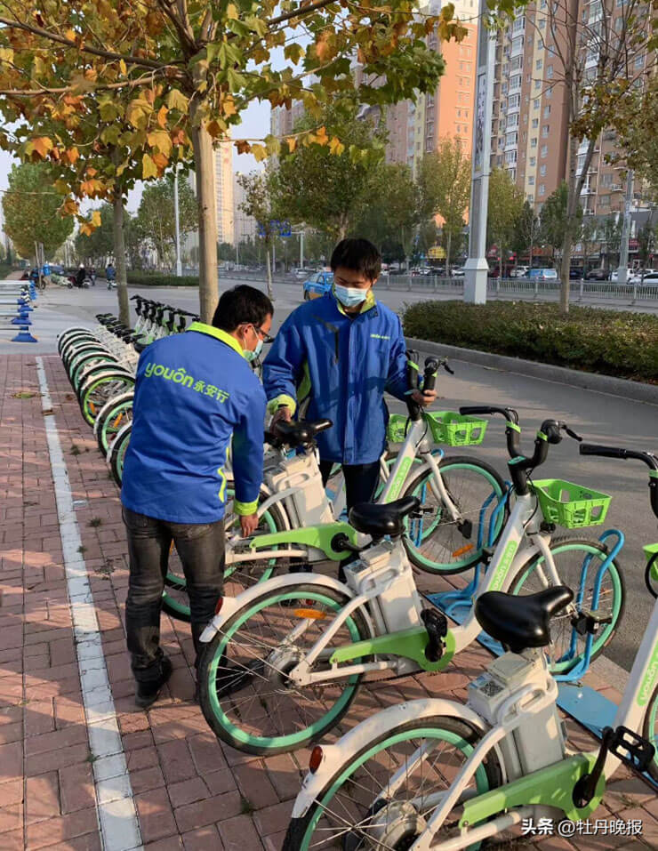 两万余辆共享助力车“守护”市民过春节