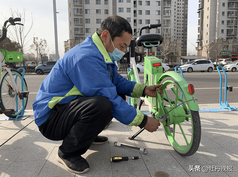 菏泽保障市民短途出行市区每天调度数千辆共享助力车