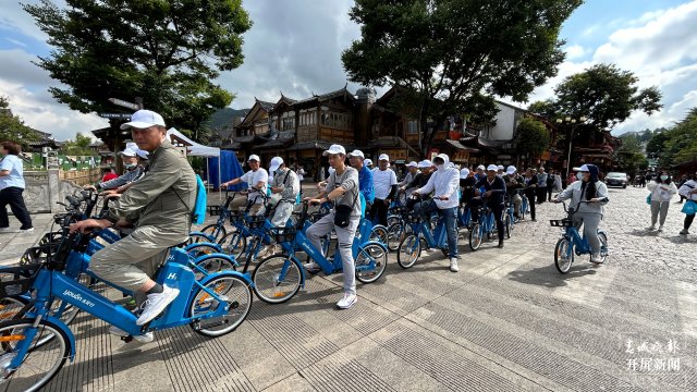 首批在丽江投放500辆,氢能自行车来了